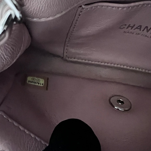 Chanel waterfall sequin mini rectangle flap bag - Picture 6 of 6